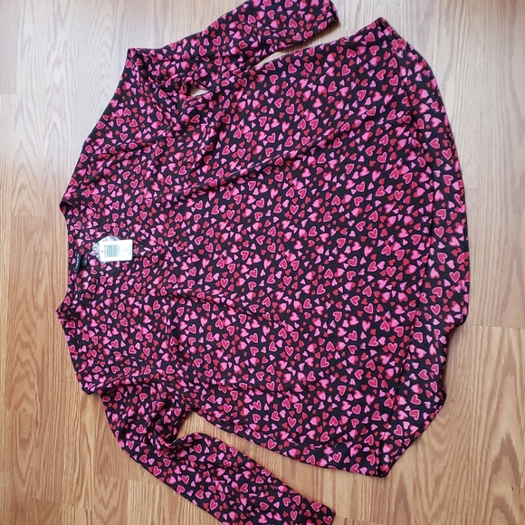 Torrid Hearts 💕 Georgette Top - Picture 6 of 11